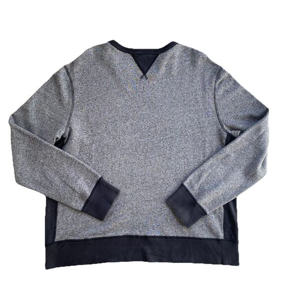 Ralph Lauren Denim & Supply Indian Head Sweatshirt Gray Two Tone 2XL Crewneck - Picture 2 of 8